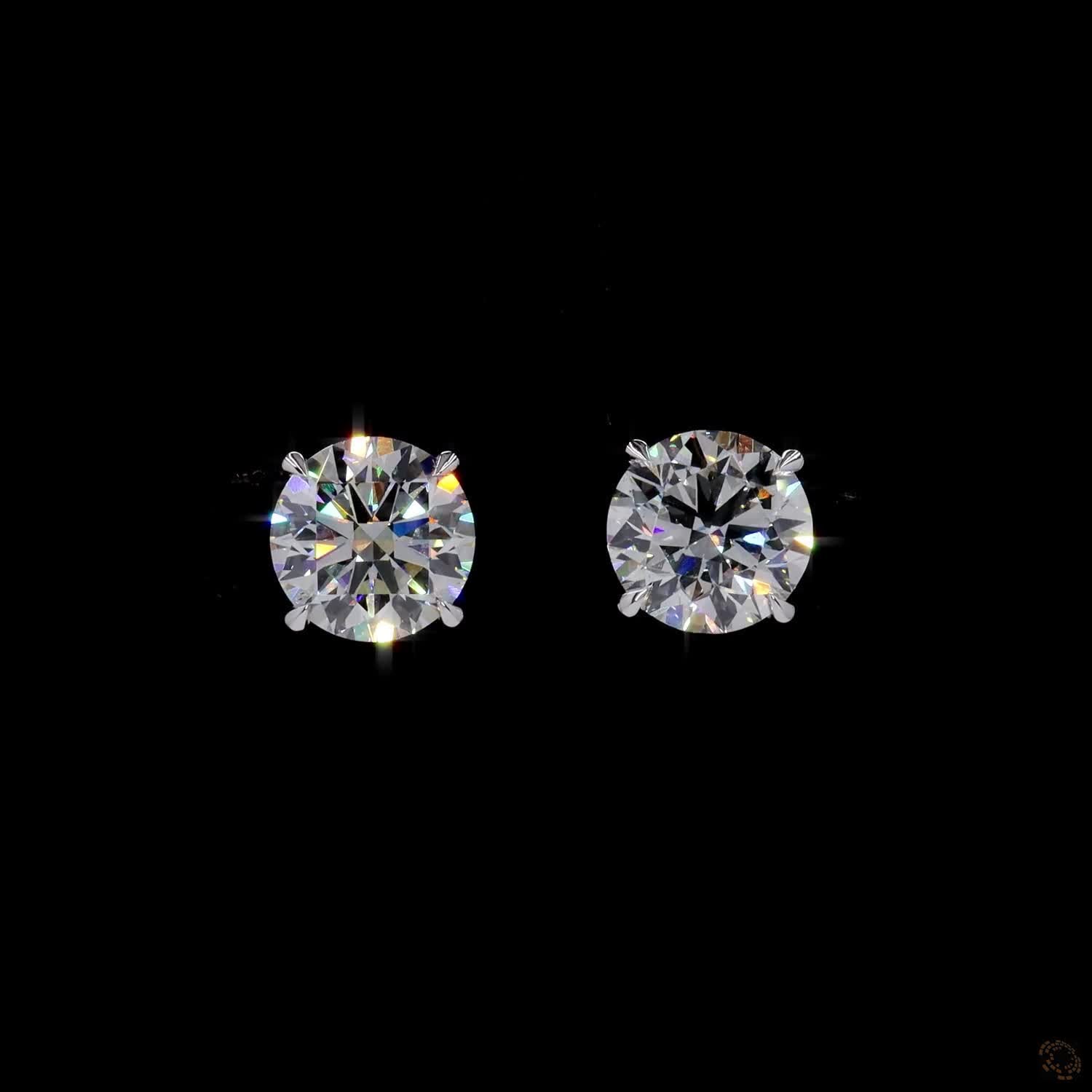 7.05 Ct Delivers a timeless square-like framework around the round brilliant stone, creating a crisp, geometric look