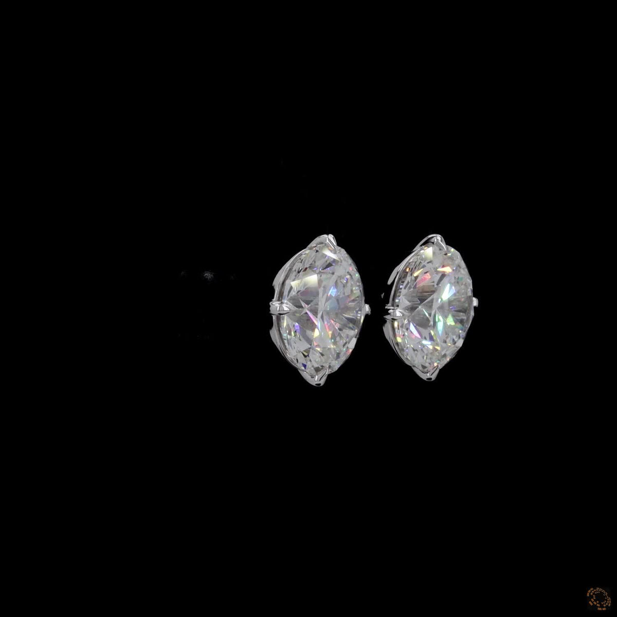 12.05 Ct Timeless single-stone solitaire design mounted in a sleek, architectural open-basket setting for optimal light entry