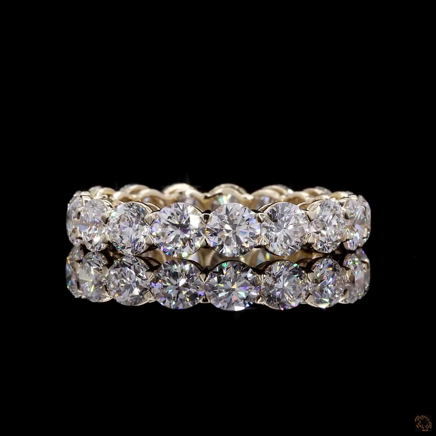4.43 Ct Full Eternity Band round the circumference of the band