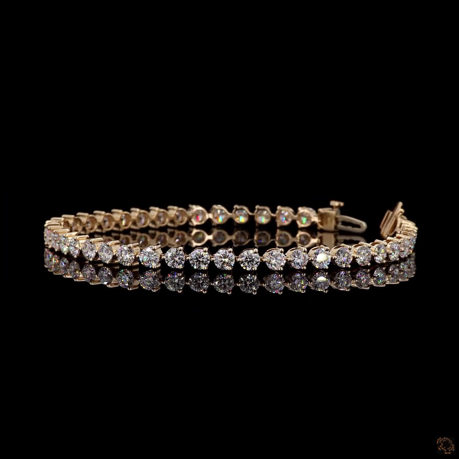7.62 Ct Concealed Box Clasp with a push-tongue insertion, top release trigger, and a fold-over safety latch
