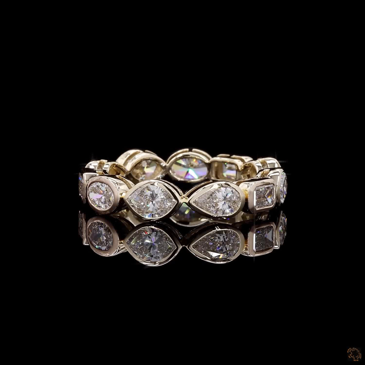 3.27 Ct Eclectic Luxe, Avant-Garde Statement, Modern Contemporary Fine Jewelry
