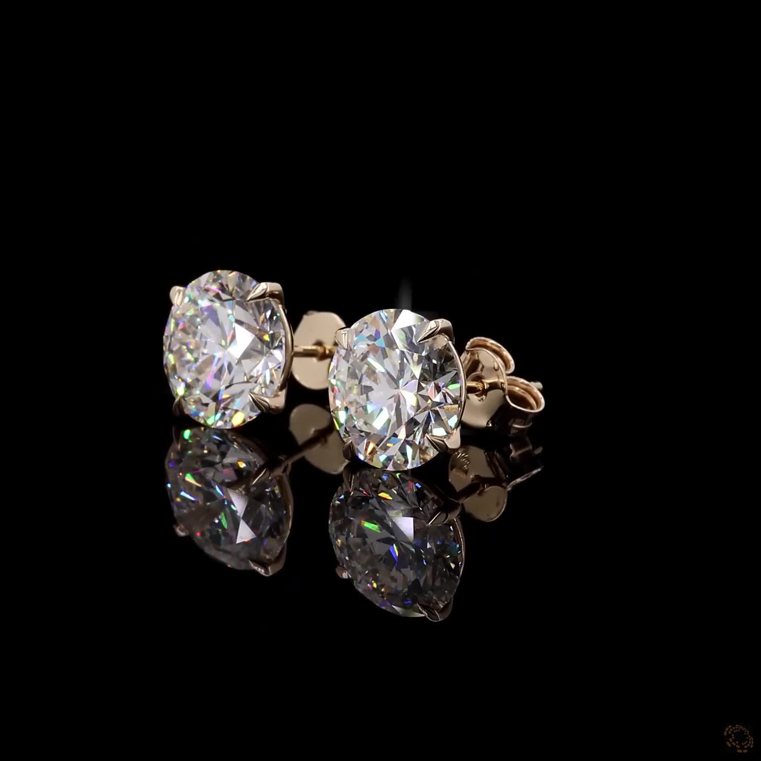 7.12 Ct Timeless, elegant, and versatile offers an elongating silhouette compared to standard round studs