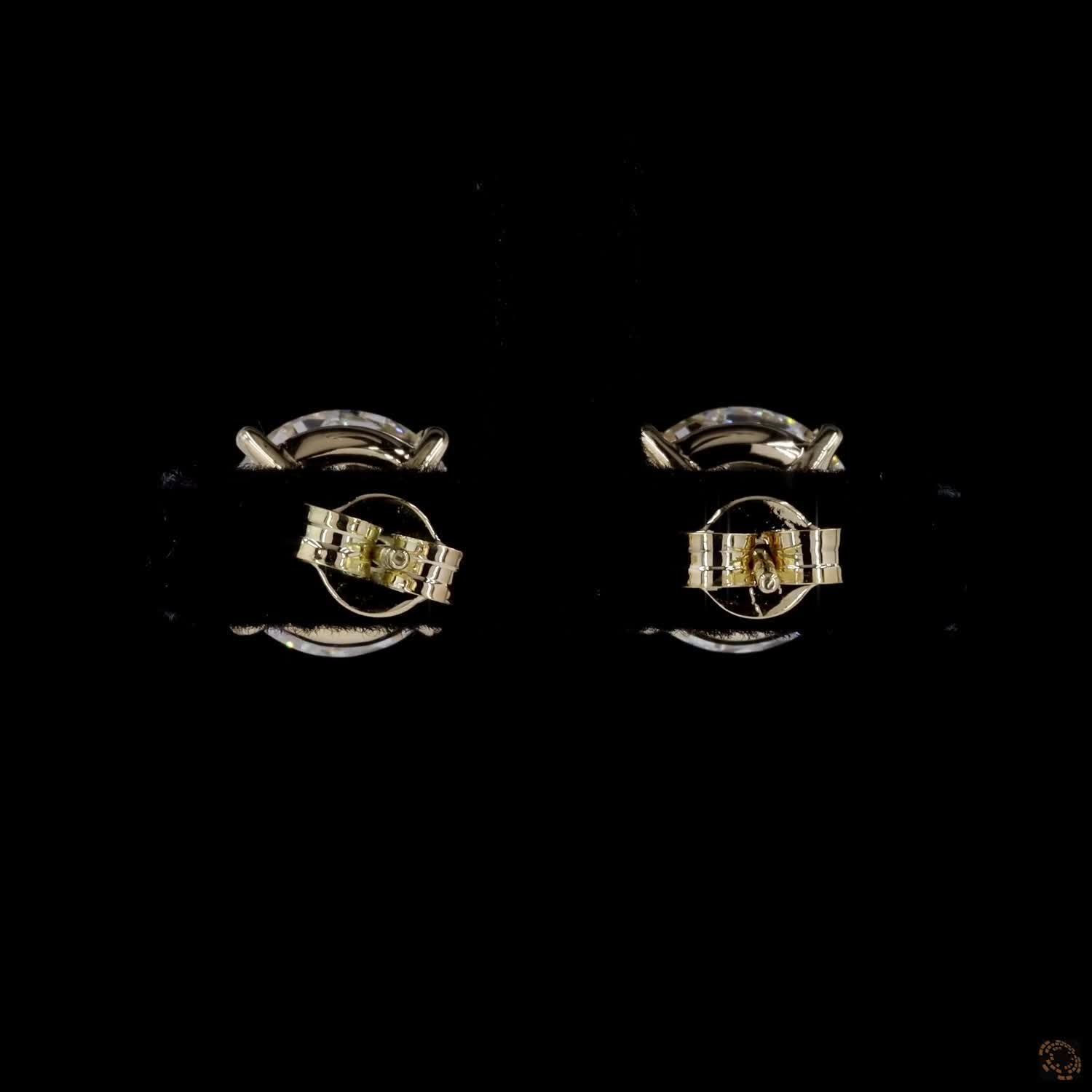 7.87 Ct Classic four-prong setting with refined claw prongs holding each gemstone securely at the corners to maximize light entry and brilliance