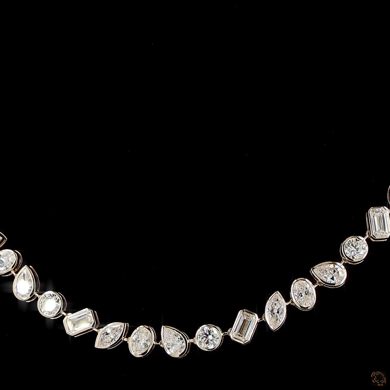 17.11 Ct Wear alone as a standalone statement piece against a low neckline or over a sleek high-neck top