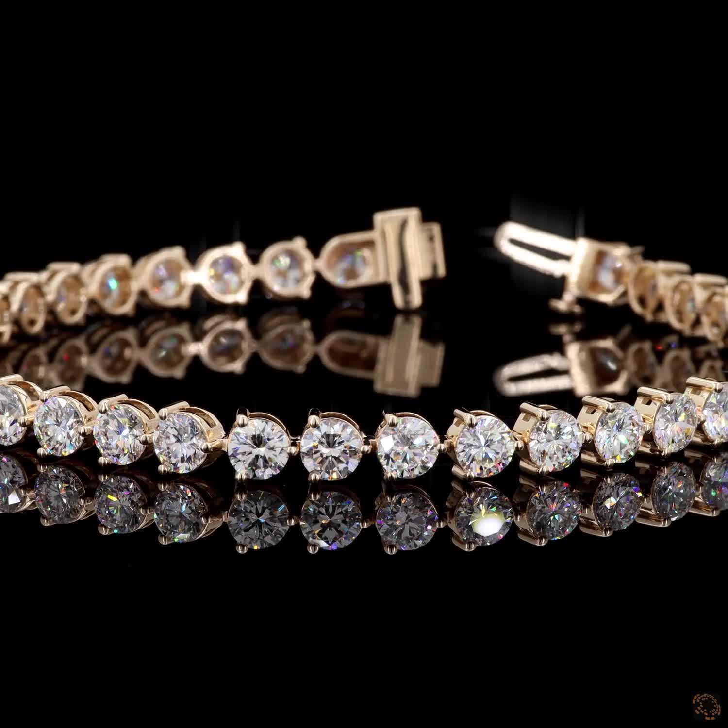9.74 Ct Traditional 4-Prong Open-Basket Setting for maximum light exposure and brilliance