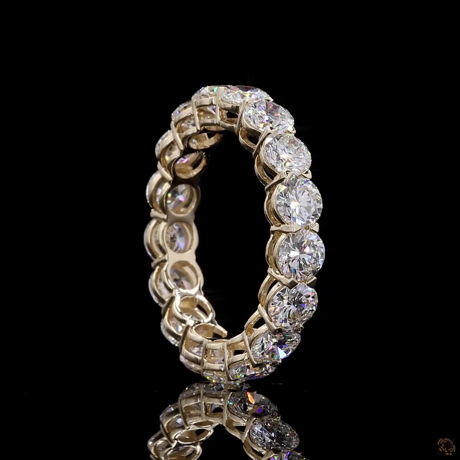4.43 Ct Full Eternity Band round the circumference of the band