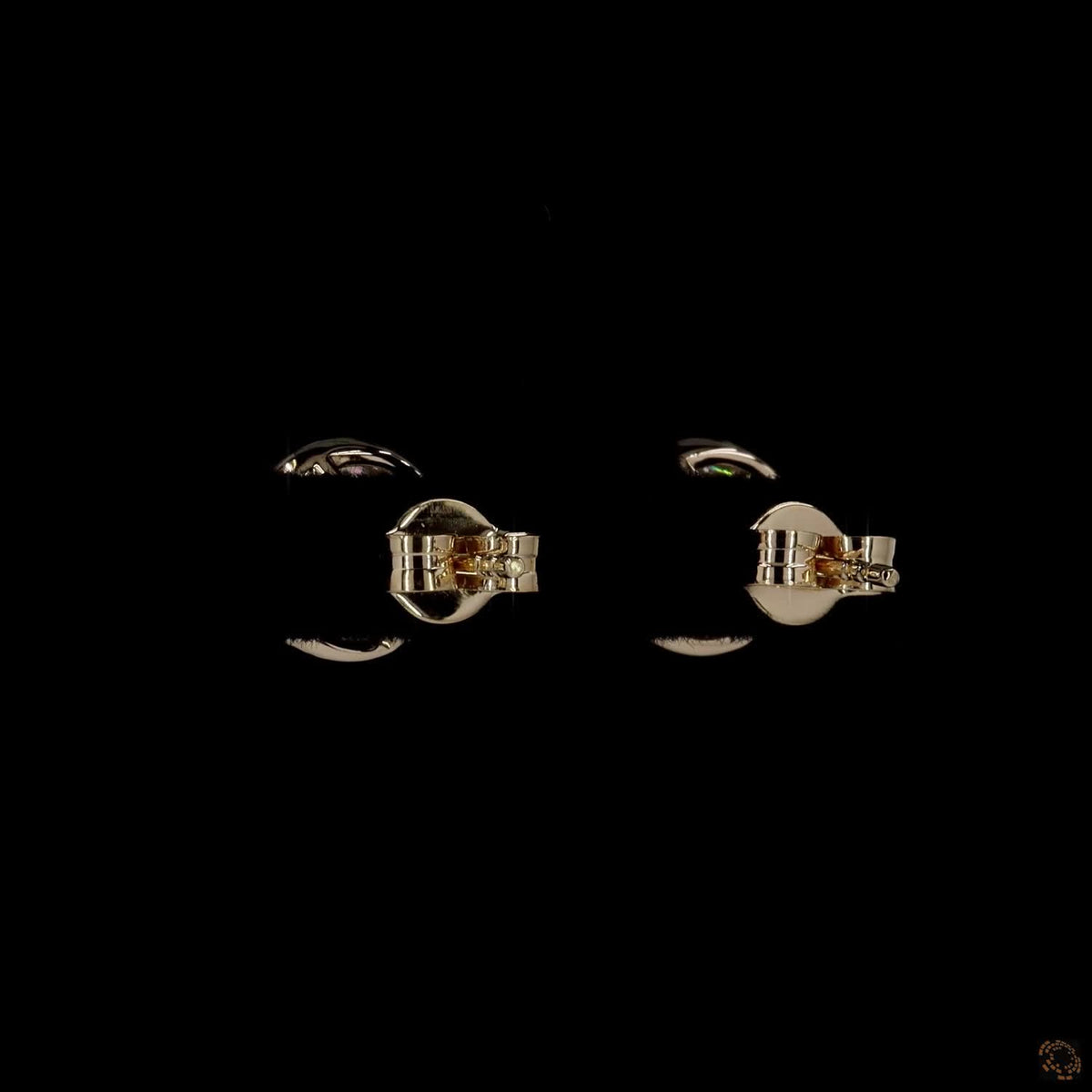 4.08 Ct Full Bezel Setting Smooth solid yellow gold rim fully surrounding each diamond