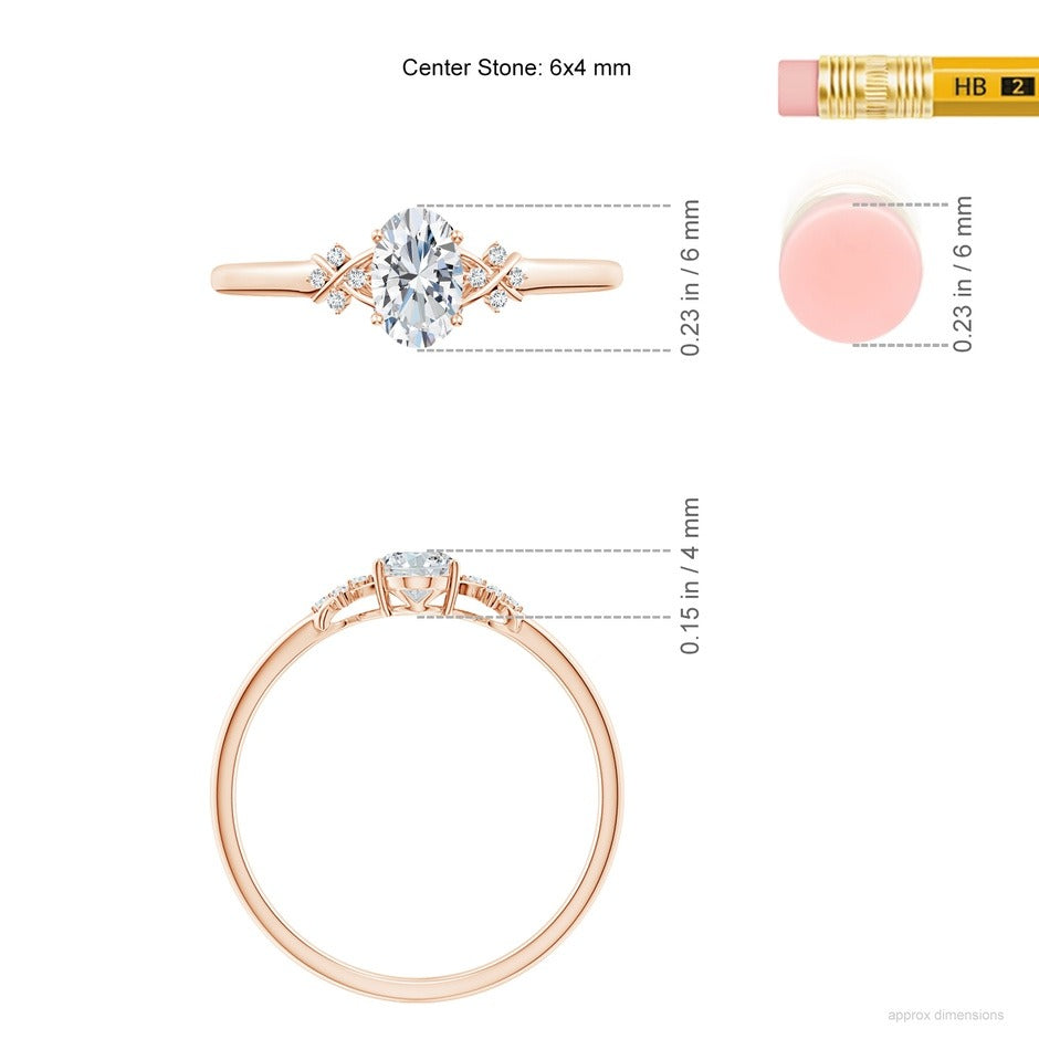 1.70 Ct In Oval Bardot Scallop Engagement Ring