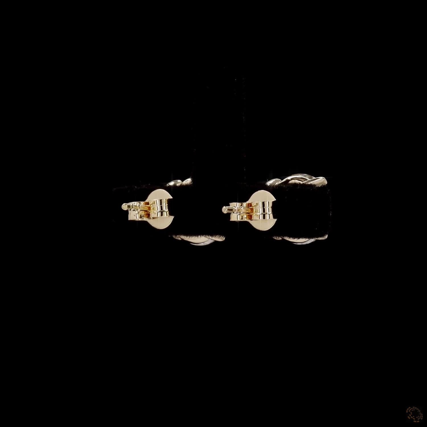 5.04 Ct Solid 14K Yellow Gold Round Brilliant Cut Diamond Stud Earrings – Timeless 4-Prong Double Claw Basket Solitaire Set