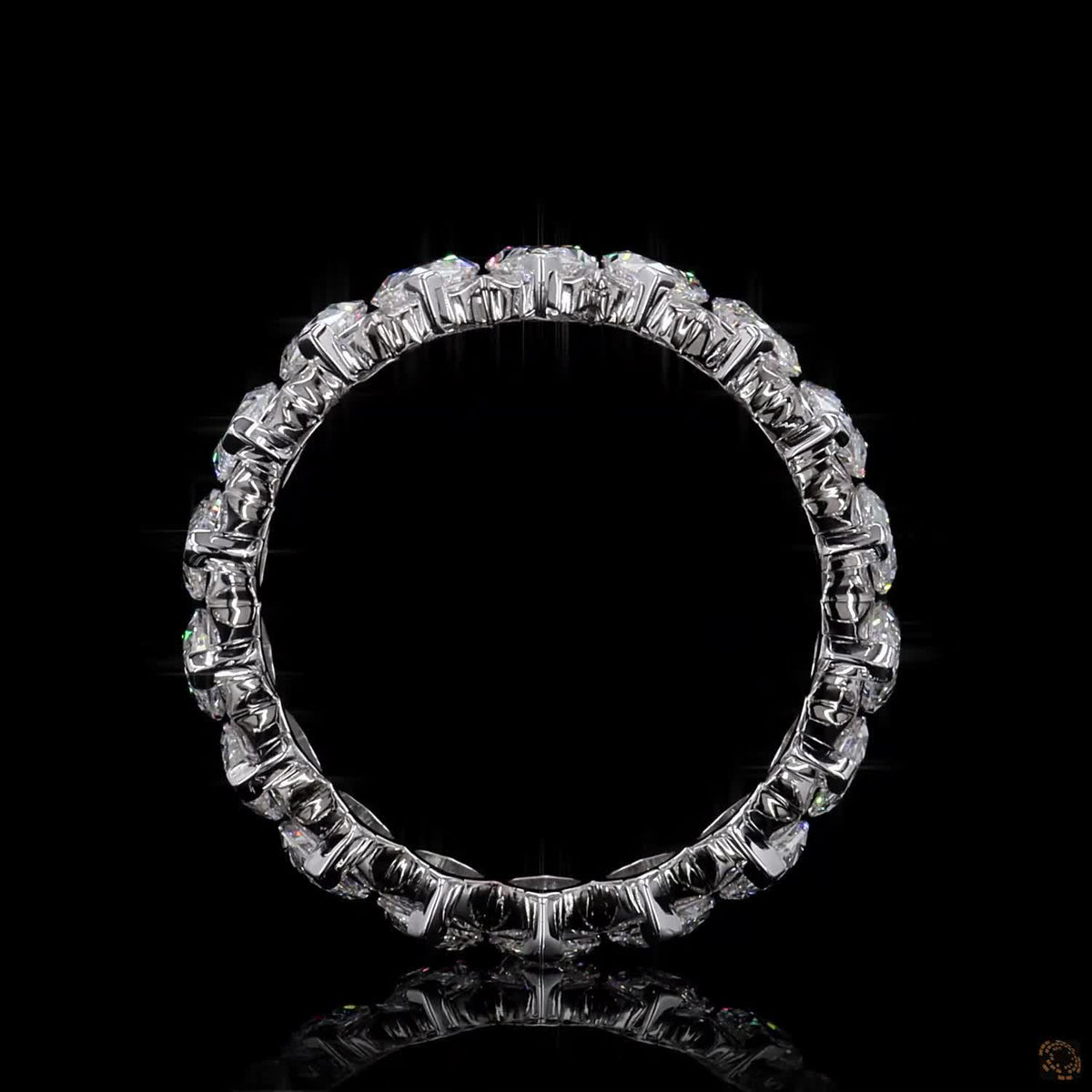 6.03 Ct Marquise Diamond Eternity Band, Marquise Cut Wedding Band, Full Eternity Marquise Ring, Vertical Marquise Eternity Band