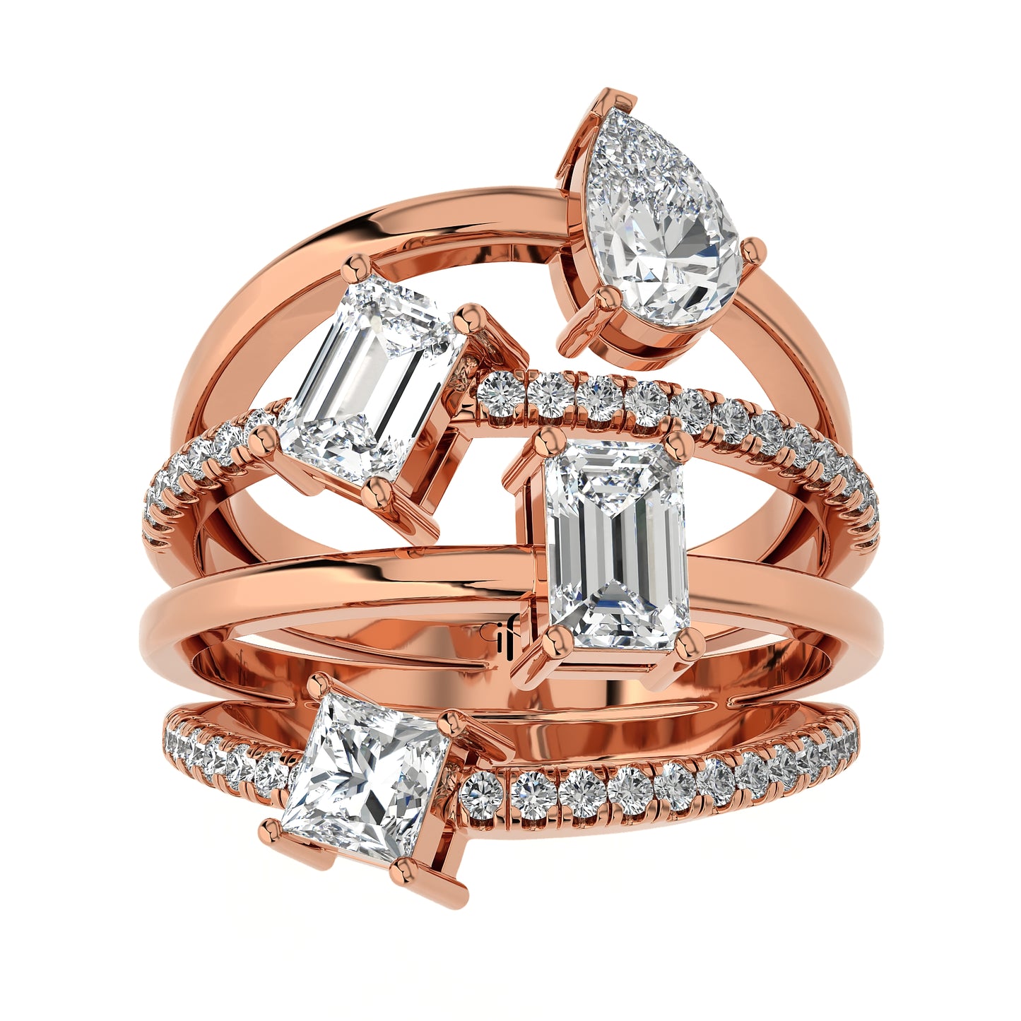 2.29Ct Fashion Ring & Engagement & Wedding Ring