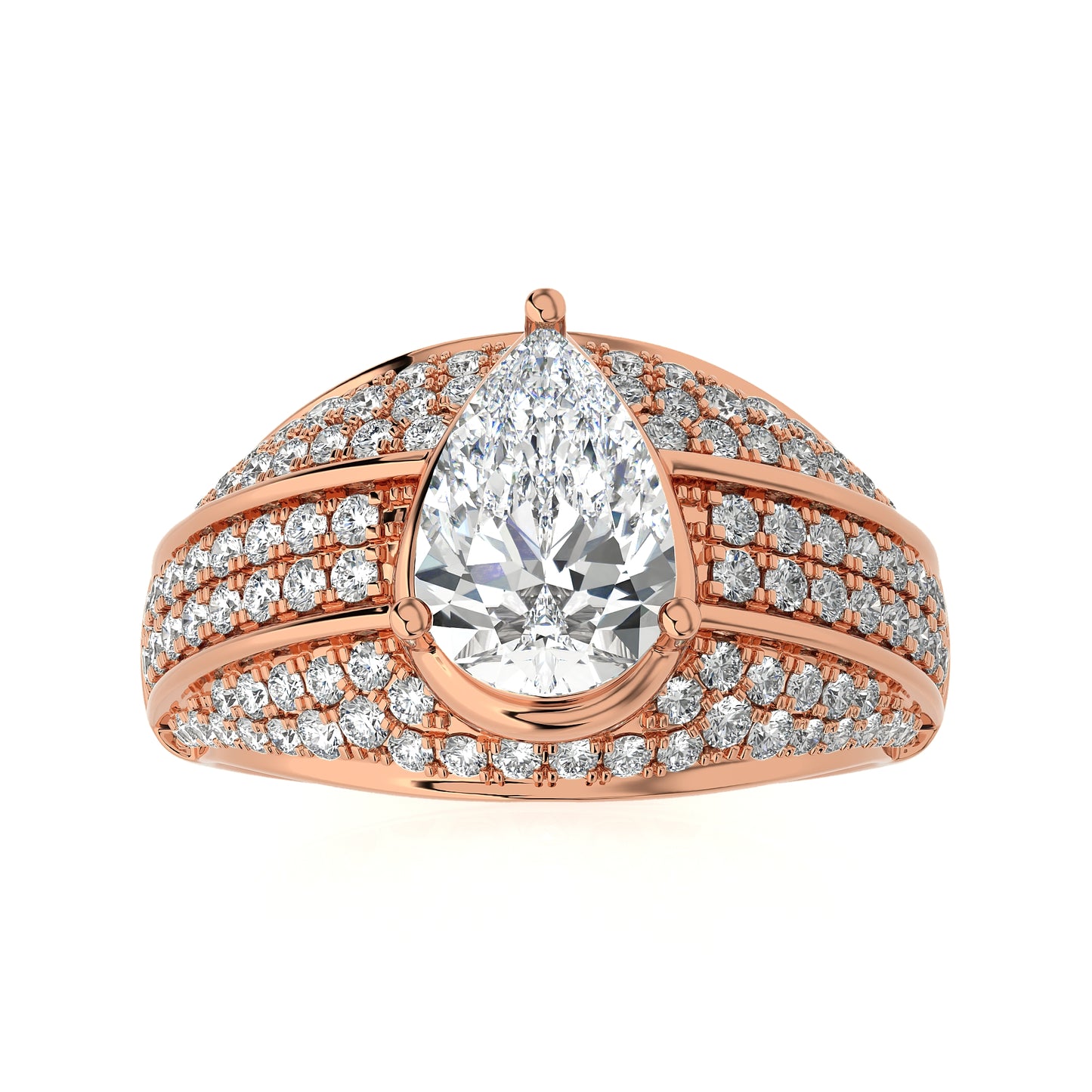 1.95 Ct Halo Vera Wang & Engagement & Wedding Rings