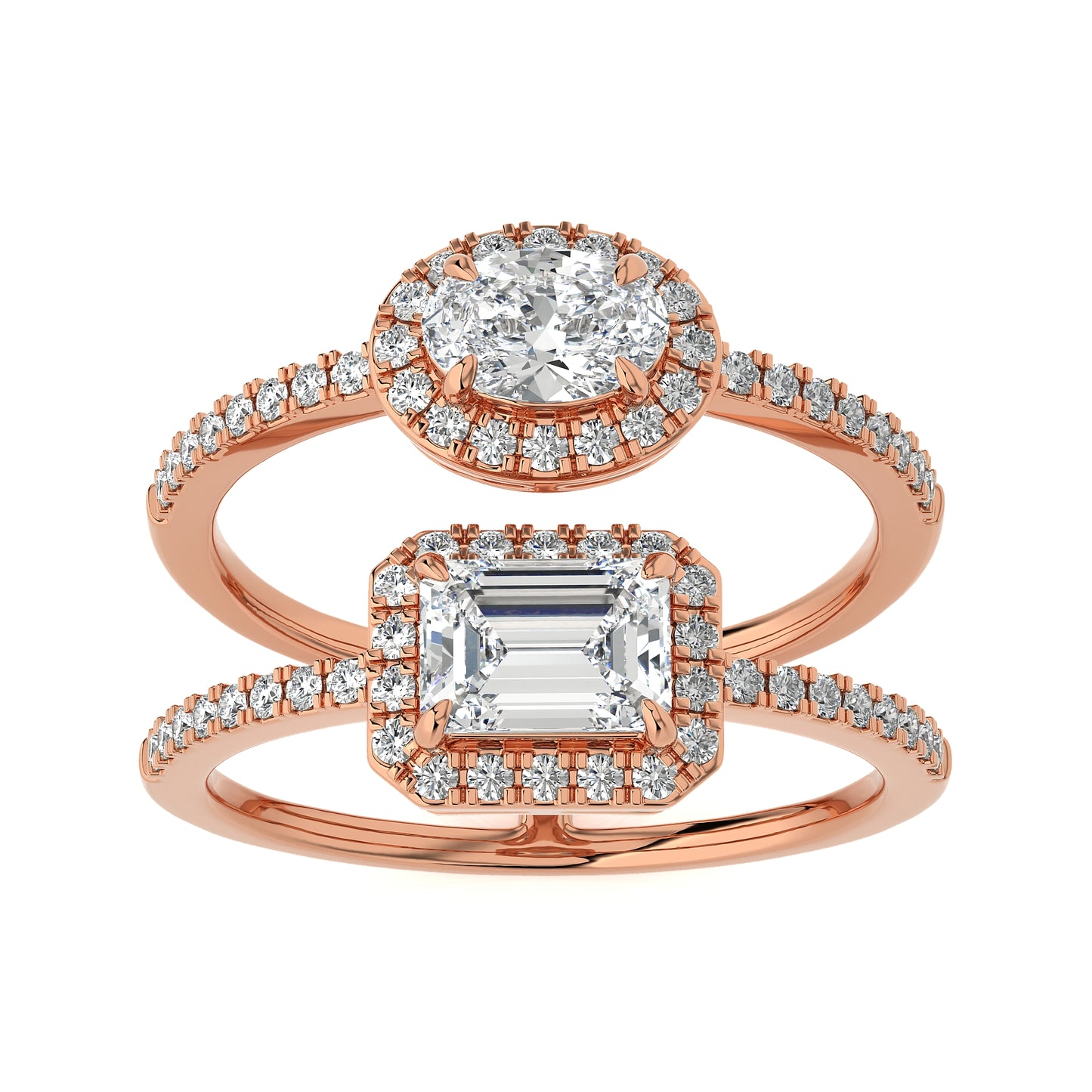 1.50 Ct Fashion Ring Halo/Pave & Engagement Ring & Wedding Rings