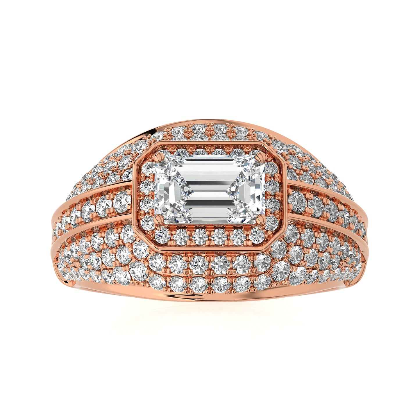 1.88 Ct Halo Vera Wang Love Collection & Engagement & Wedding Ring