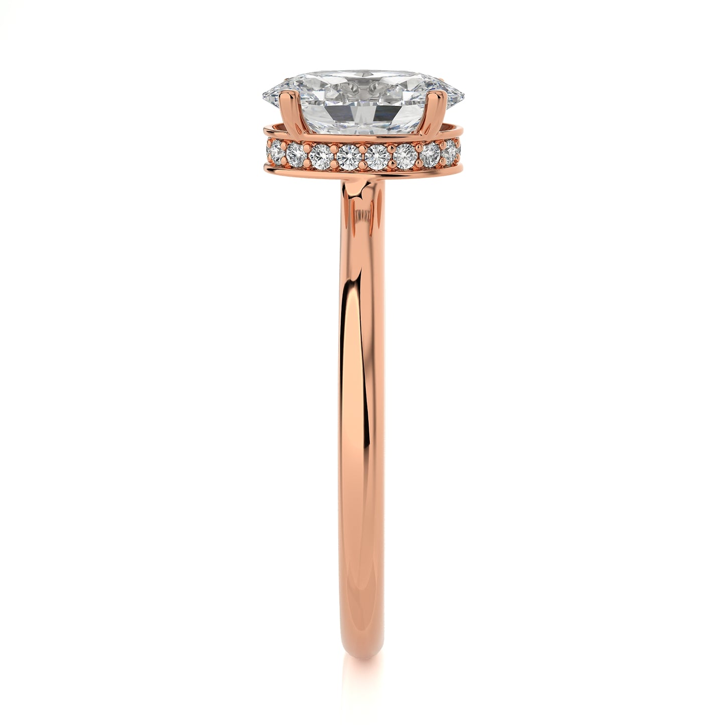 1.63 Ct Round Diamond Ring Engagement Ring & Wedding Rings