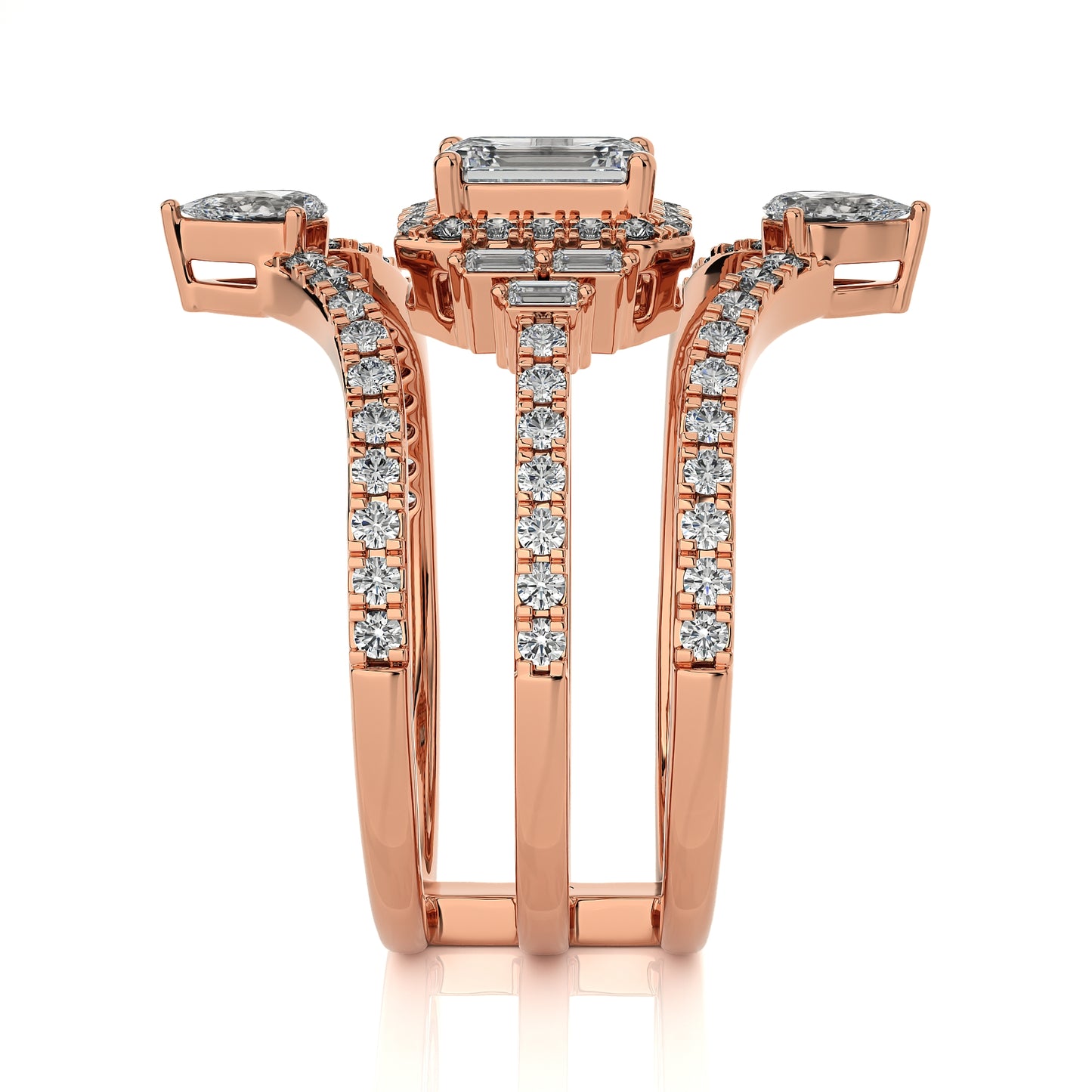 1.69 Ct Solitaire Engagement & Wedding Ring