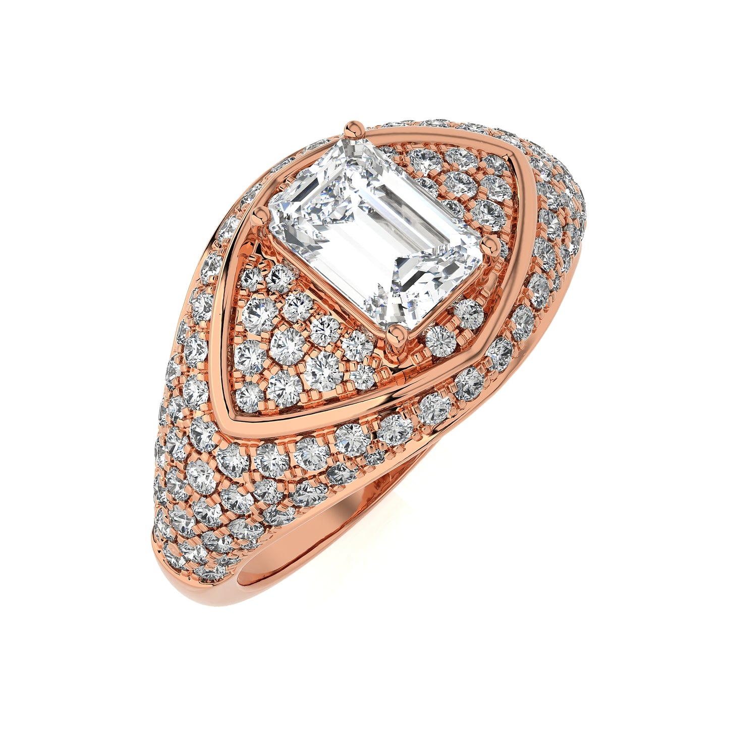 1.79 Ct Halo Vera Wang & Engagement & Wedding Rings