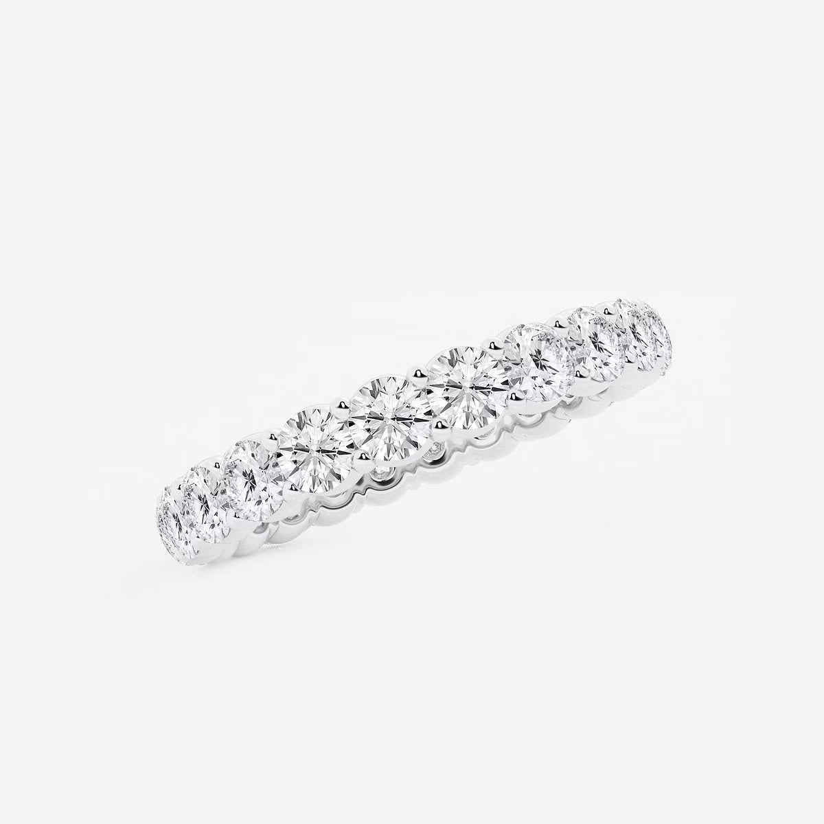 2.00 Ct Round Diamond Full Eternity Band Wedding Ring