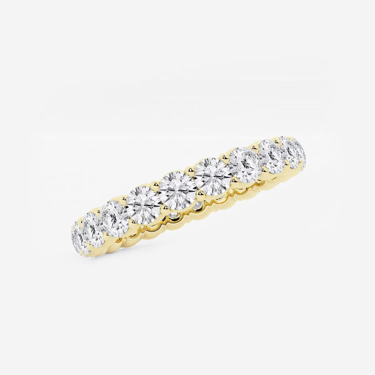 2.00 Ct Round Diamond Full Eternity Band Wedding Ring