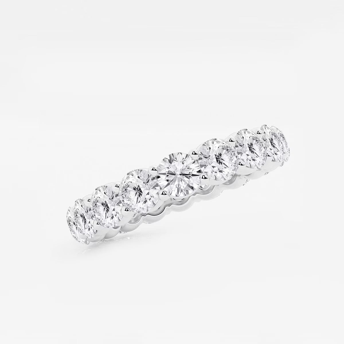 3.00Ct Round Diamond Full Eternity Band Wedding Ring
