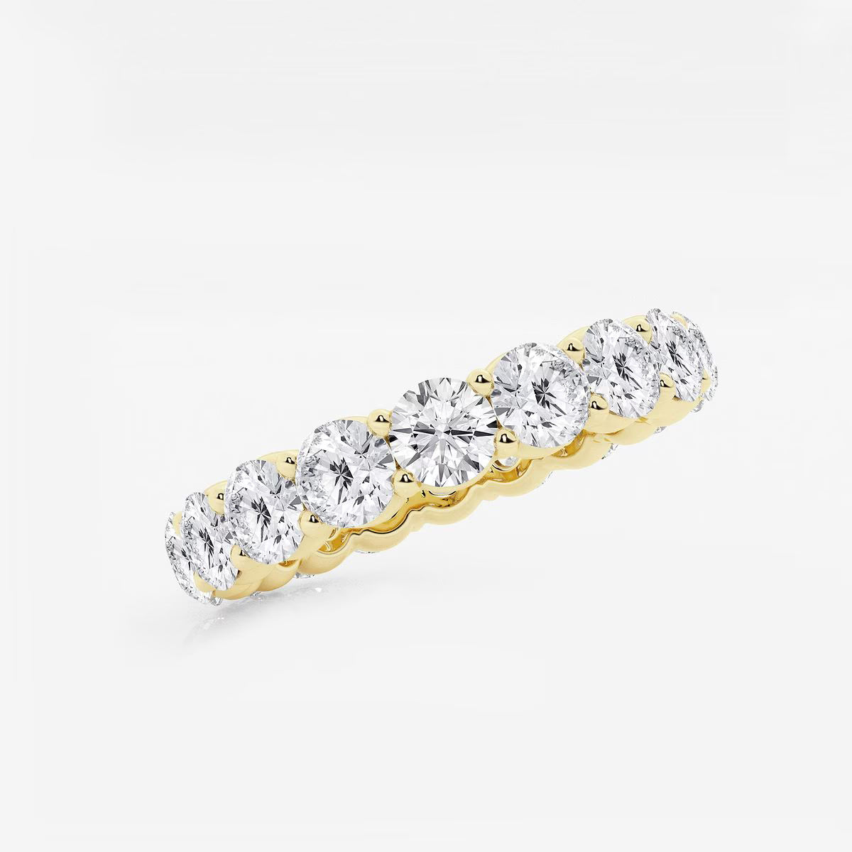 3.00Ct Round Diamond Full Eternity Band Wedding Ring