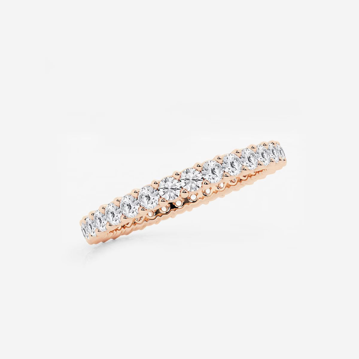 1.50 Ct Round Diamond Full Eternity Band Wedding Ring