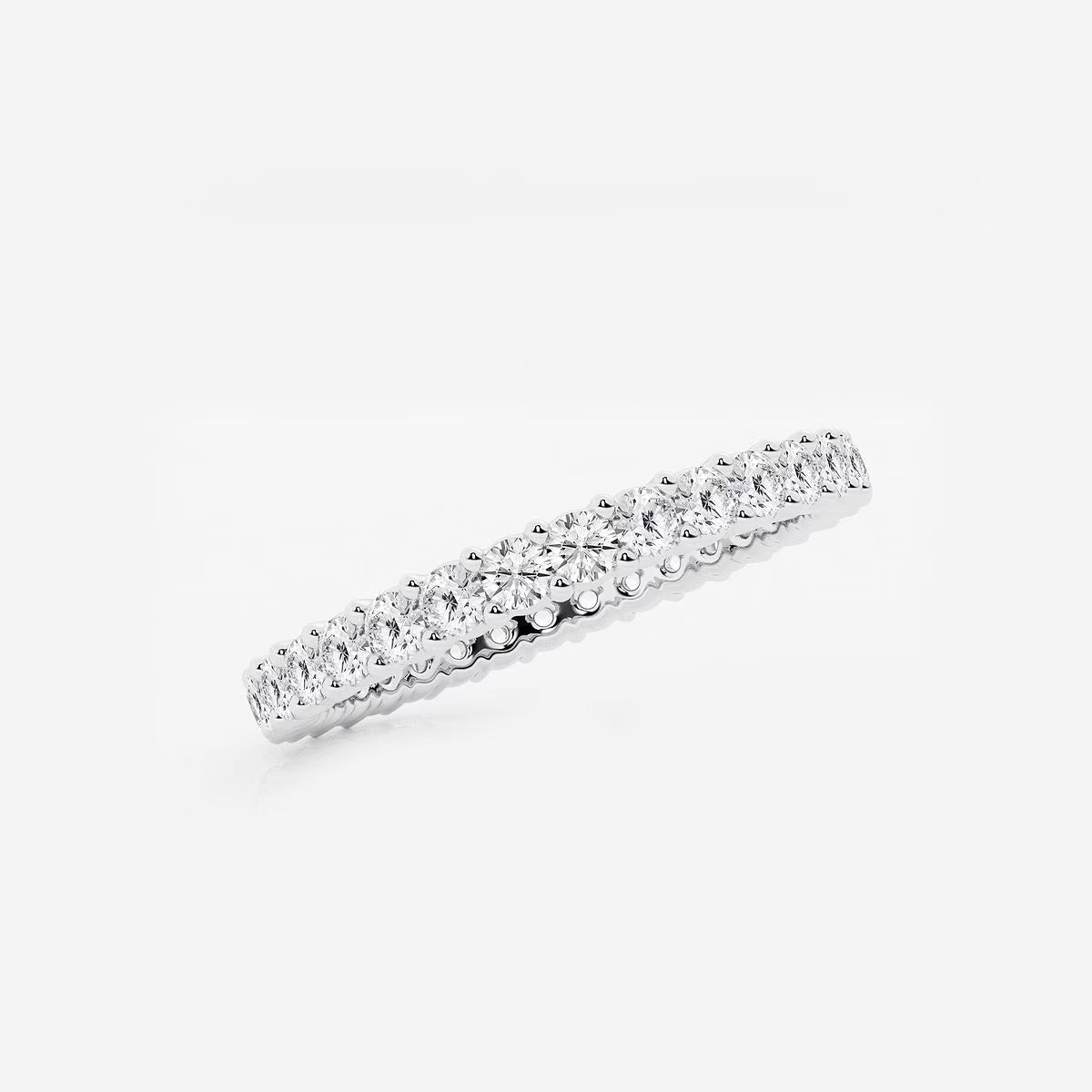 1.50 Ct Round Diamond Full Eternity Band Wedding Ring