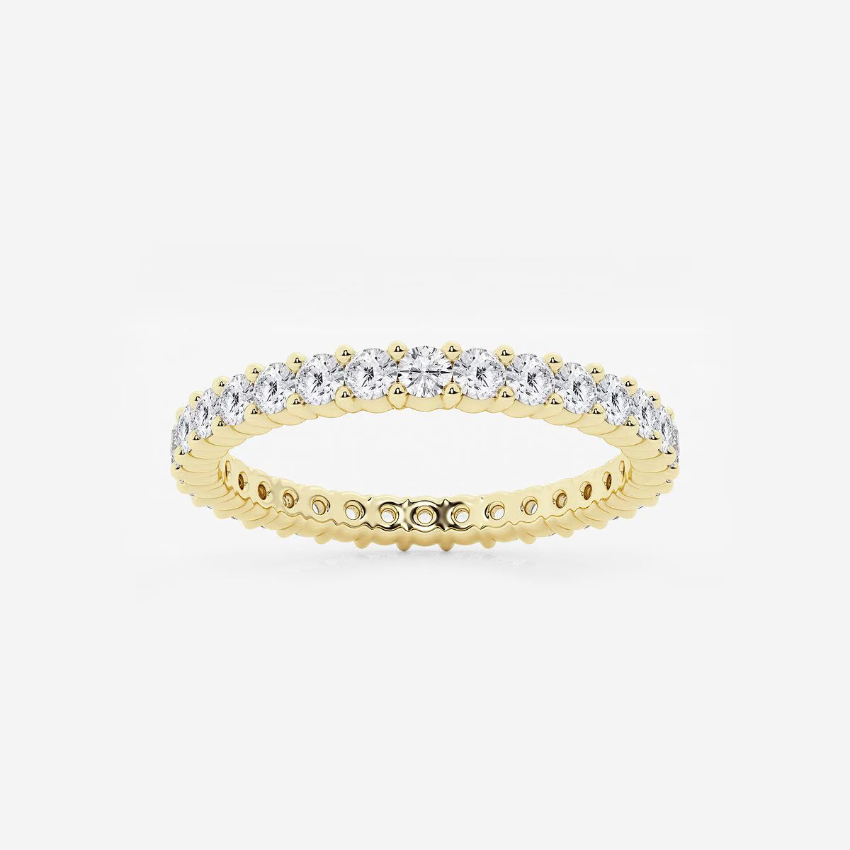 1.50 Ct Round Diamond Full Eternity Band Wedding Ring