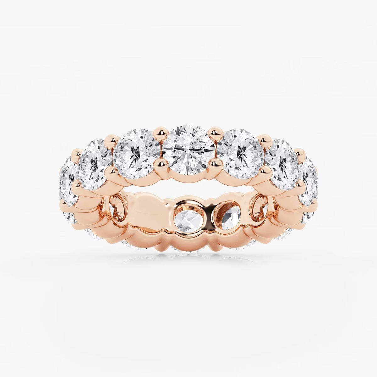 6.00Ct Full Eternity Band Eternal Sparkle Wedding Ring