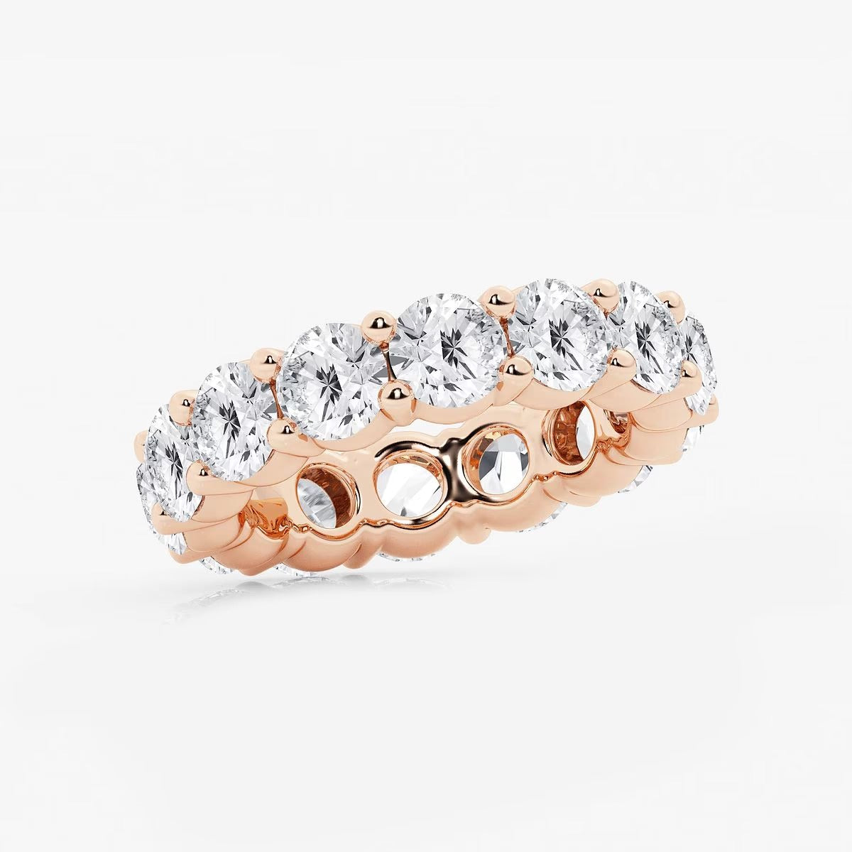 6.00Ct Full Eternity Band Eternal Sparkle Wedding Ring