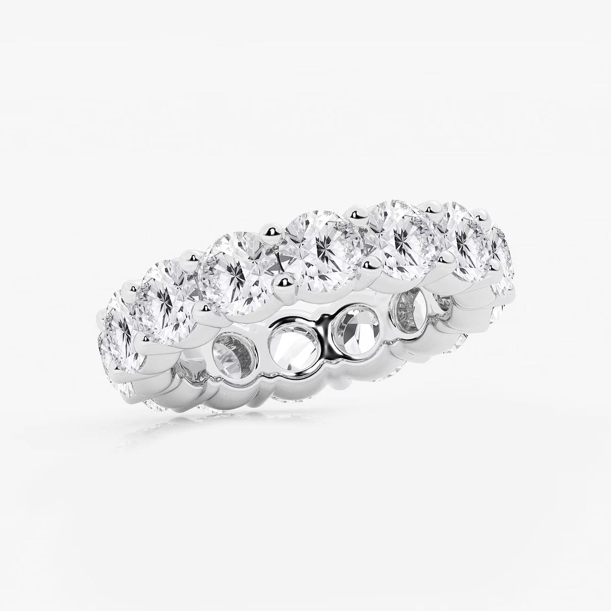 6.00Ct Full Eternity Band Eternal Sparkle Wedding Ring
