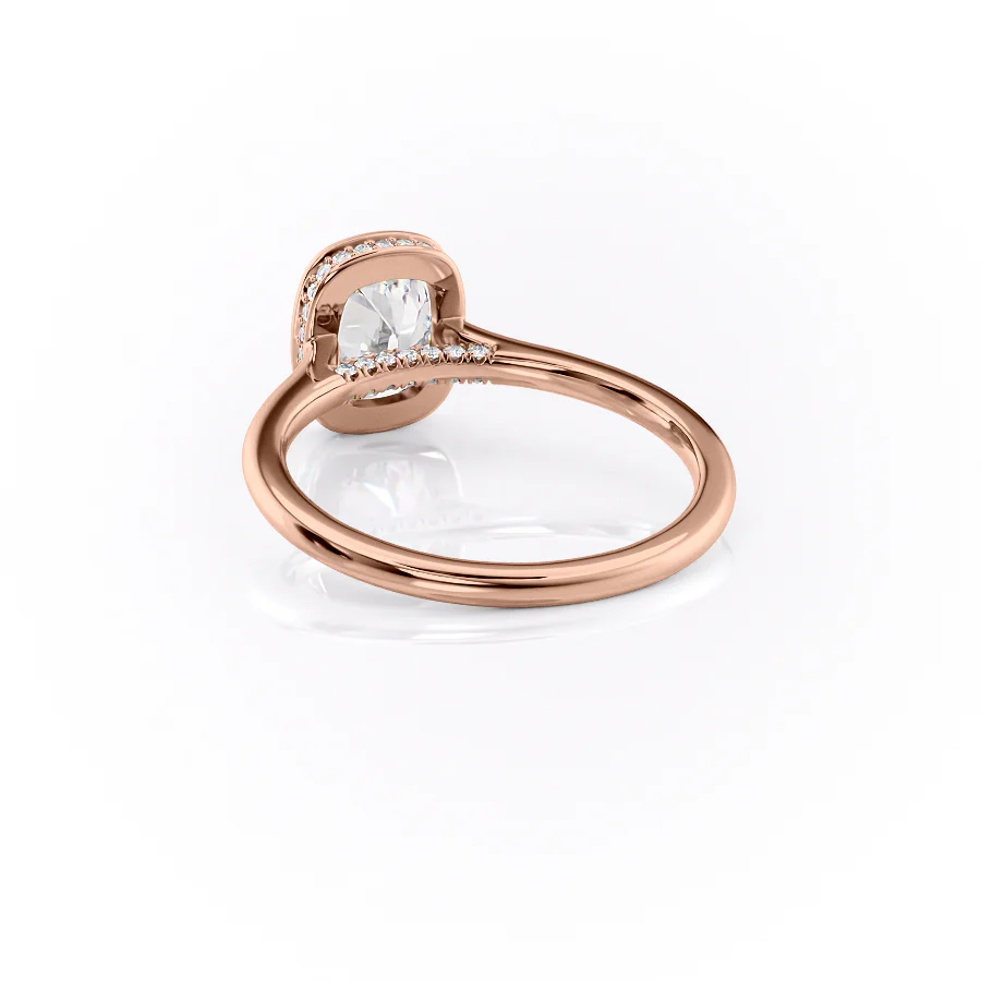 3.00 CT The Charlotte Cushion Bezel-Set Engagement Ring