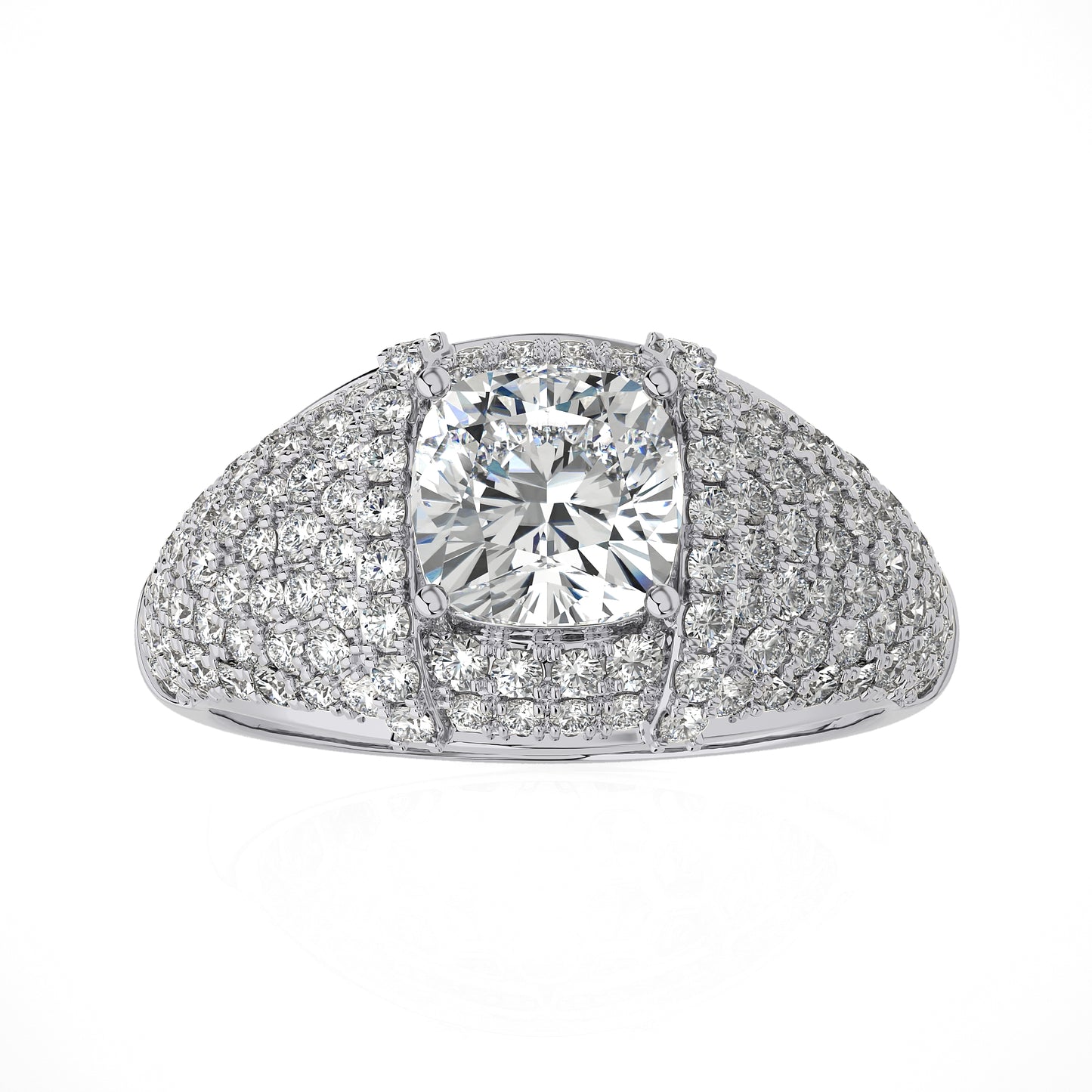 2.01 Ct Halo Vera Wang & Engagement & Wedding Rings