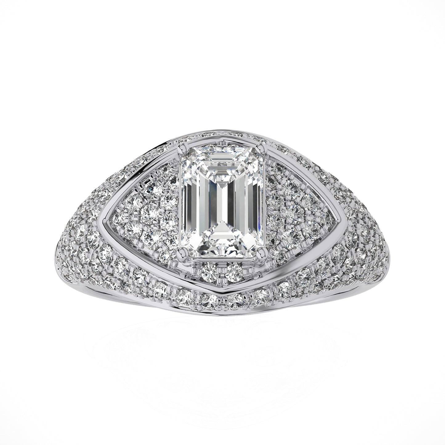 1.79 Ct Halo Vera Wang & Engagement & Wedding Rings