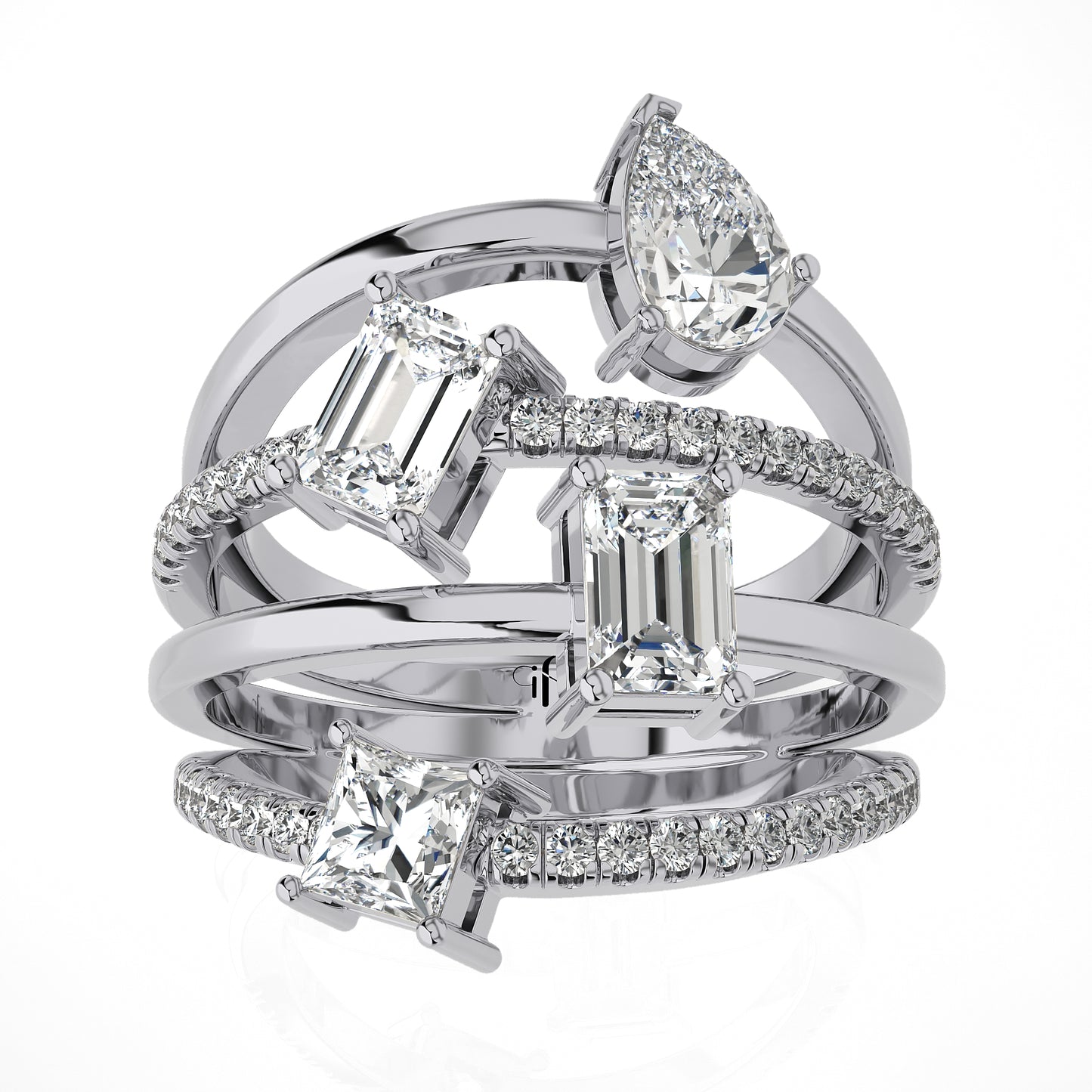 2.29Ct Fashion Ring & Engagement & Wedding Ring
