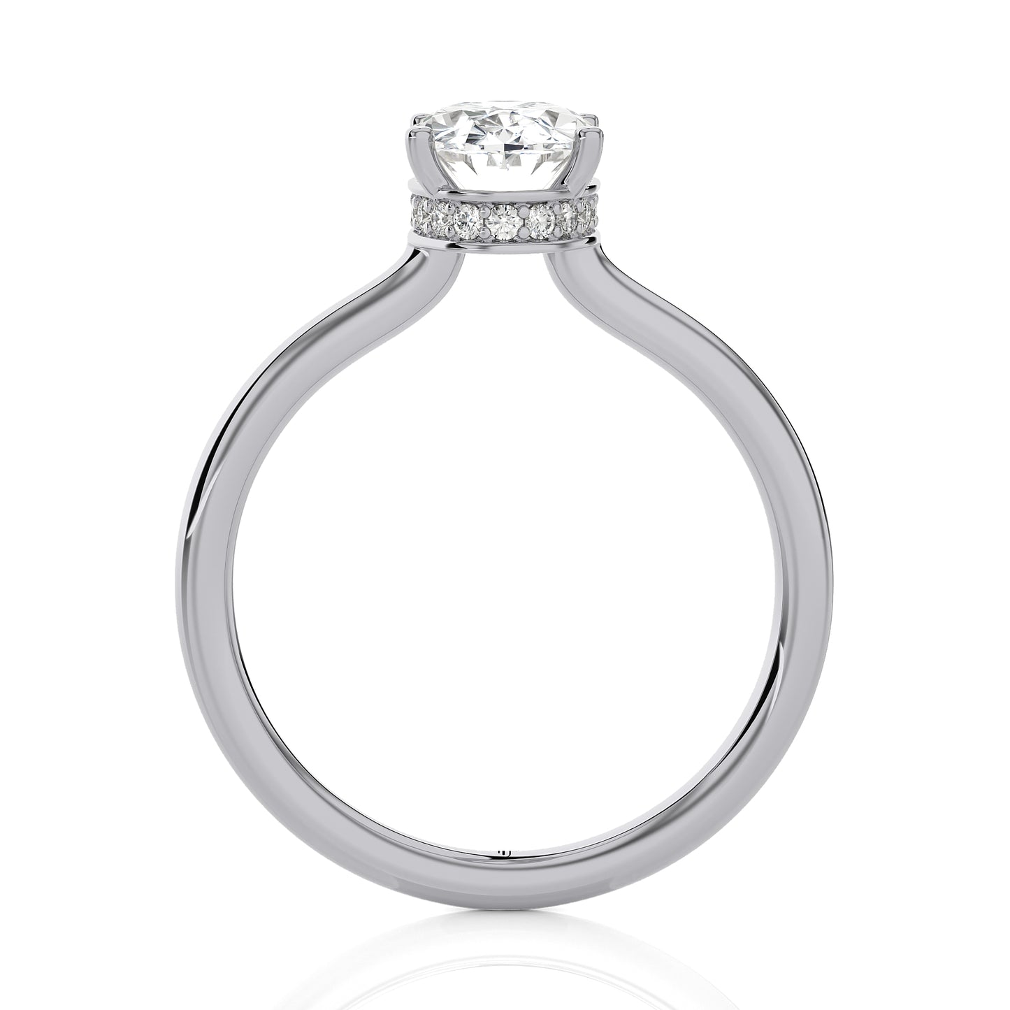 1.63 Ct Round Diamond Ring Engagement Ring & Wedding Rings