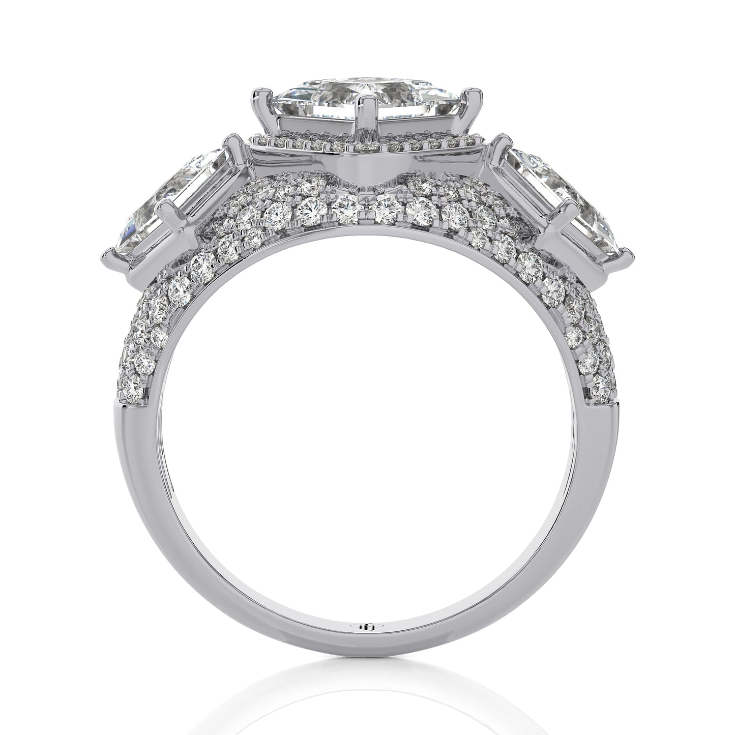 2.96 Ct Fashion Cocktail Ring & Wedding Rings