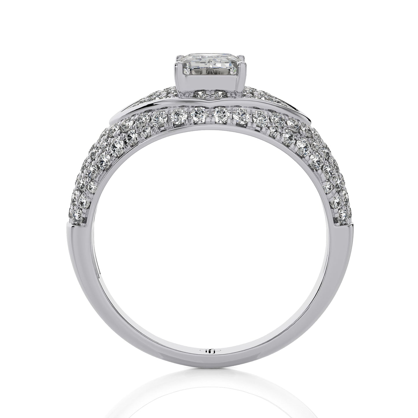 1.79 Ct Halo Vera Wang & Engagement & Wedding Rings