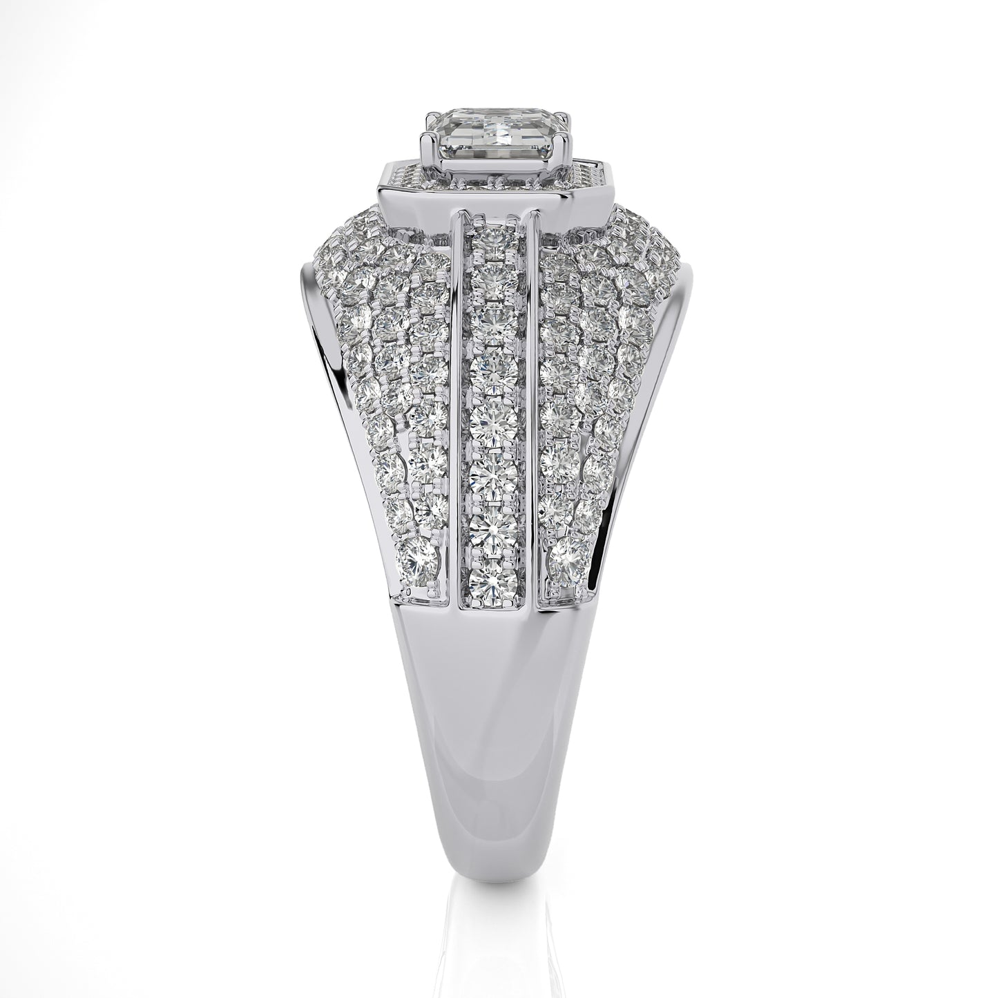 1.88 Ct Halo Vera Wang Love Collection & Engagement & Wedding Ring
