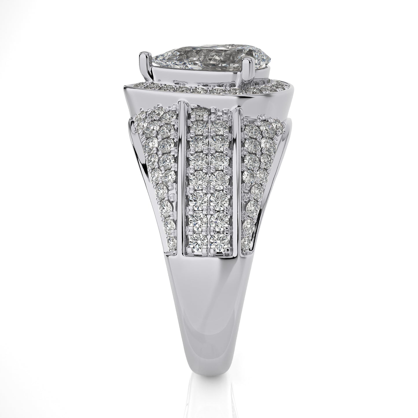 1.76 Ct Halo Vera Wang Love Collection & Engagement & Wedding Ring
