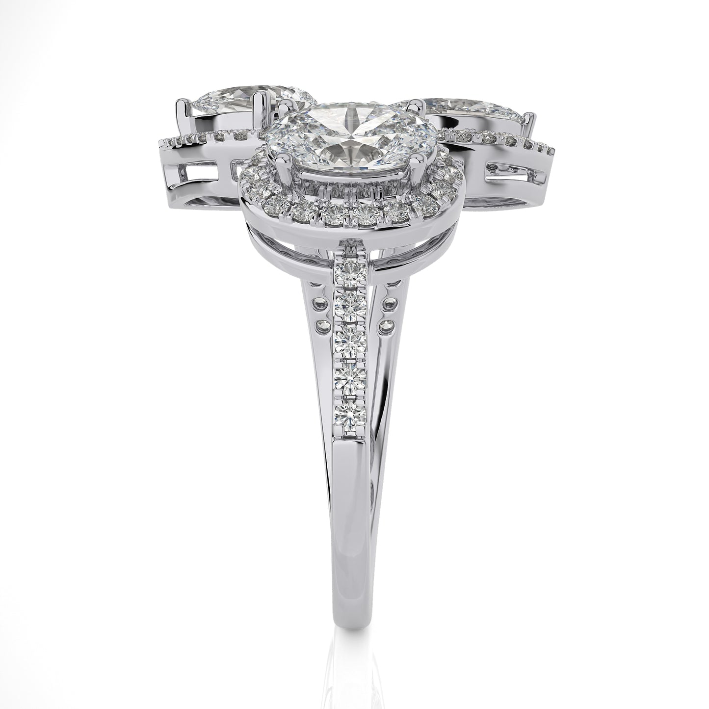1.78 Ct Graff Icon style Engagement & Wedding Ring