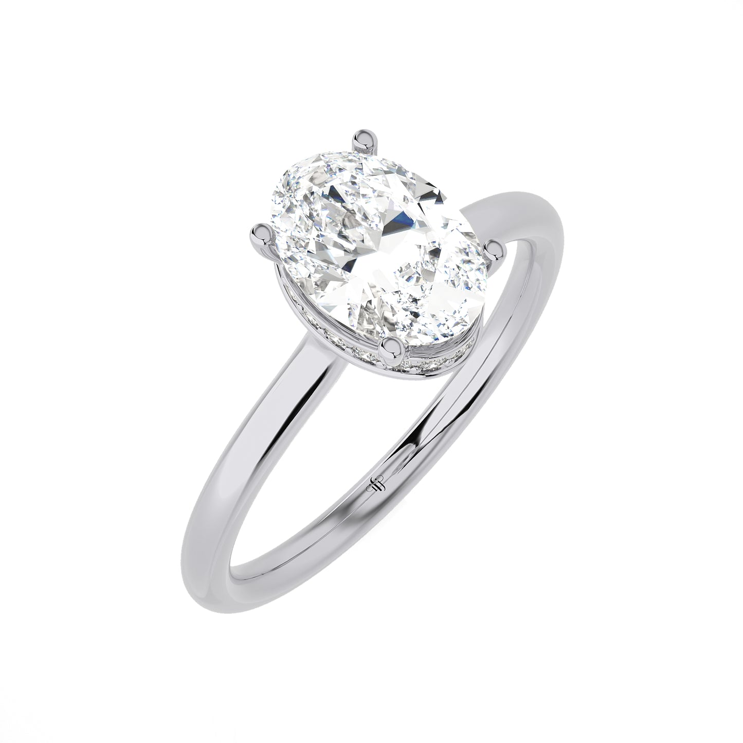 1.63 Ct Round Diamond Ring Engagement Ring & Wedding Rings