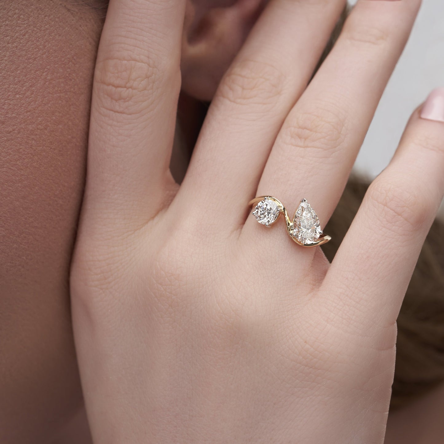 2.03 Ct Crystal Radiance Engagement Ring For Love One