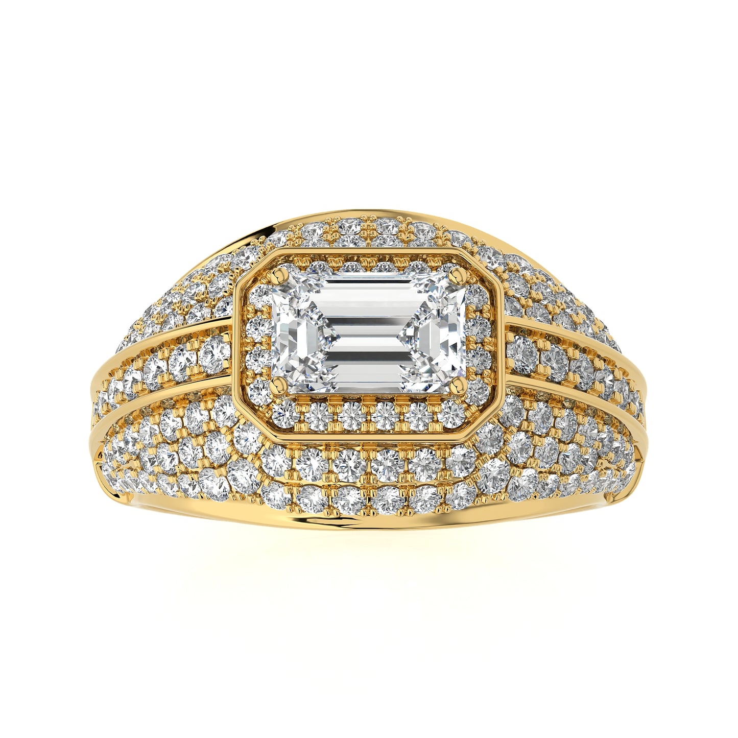 1.88 Ct Halo Vera Wang Love Collection & Engagement & Wedding Ring