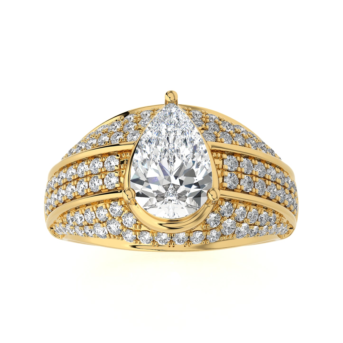 1.95 Ct Halo Vera Wang & Engagement & Wedding Rings