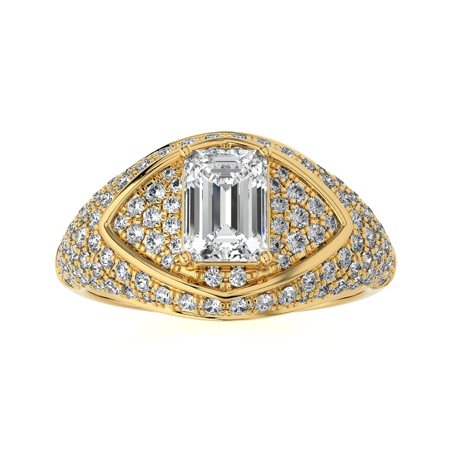 1.79 Ct Halo Vera Wang & Engagement & Wedding Rings