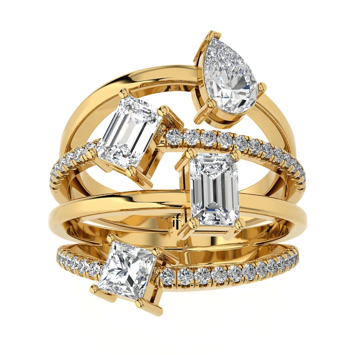 2.29Ct Fashion Ring & Engagement & Wedding Ring