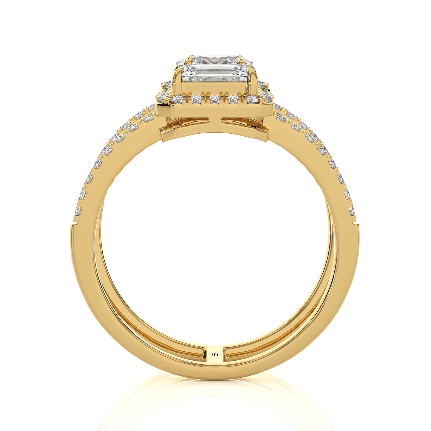 1.50 Ct Fashion Ring Halo/Pave & Engagement Ring & Wedding Rings