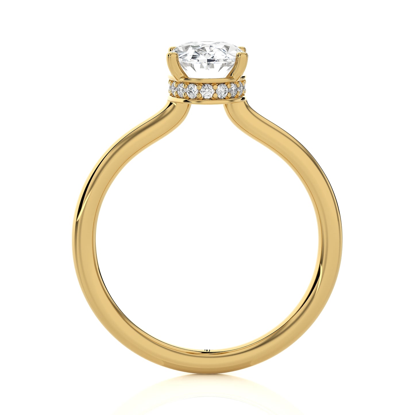 1.63 Ct Round Diamond Ring Engagement Ring & Wedding Rings