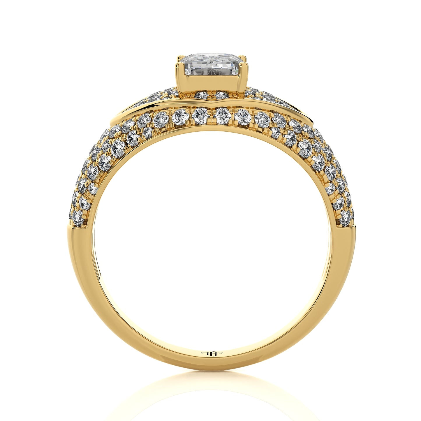 1.79 Ct Halo Vera Wang & Engagement & Wedding Rings